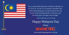 Happy Malaysia Day from MARKETING