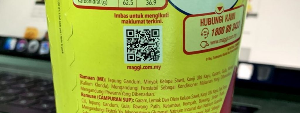 qr code maggi