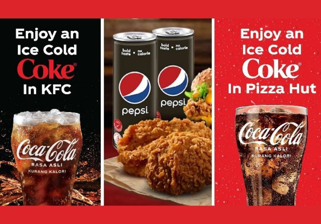 coke kfc pizza hut qsr brands